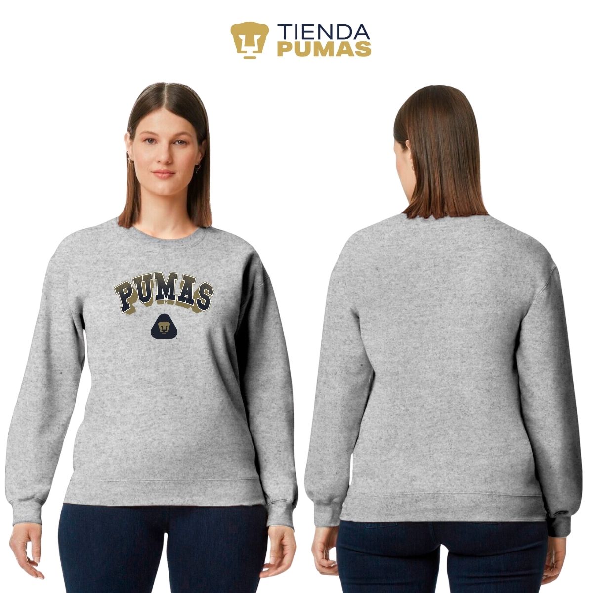 Sudadera Mujer Pumas UNAM Pumas 3D