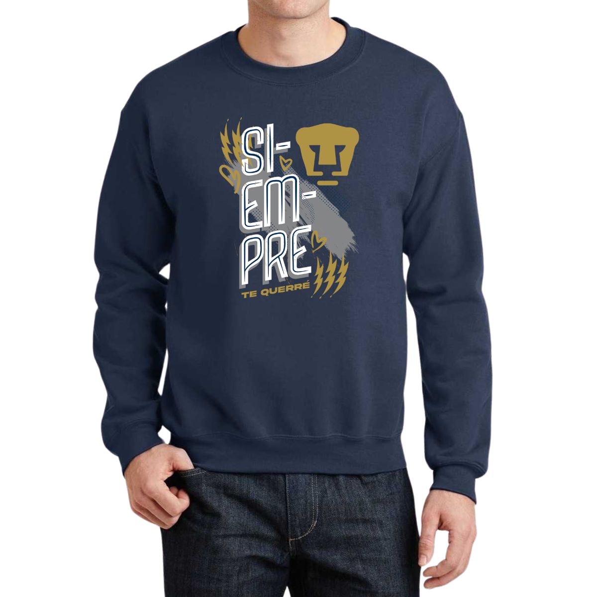 Sudadera Hombre Pumas UNAM Siempre te querré