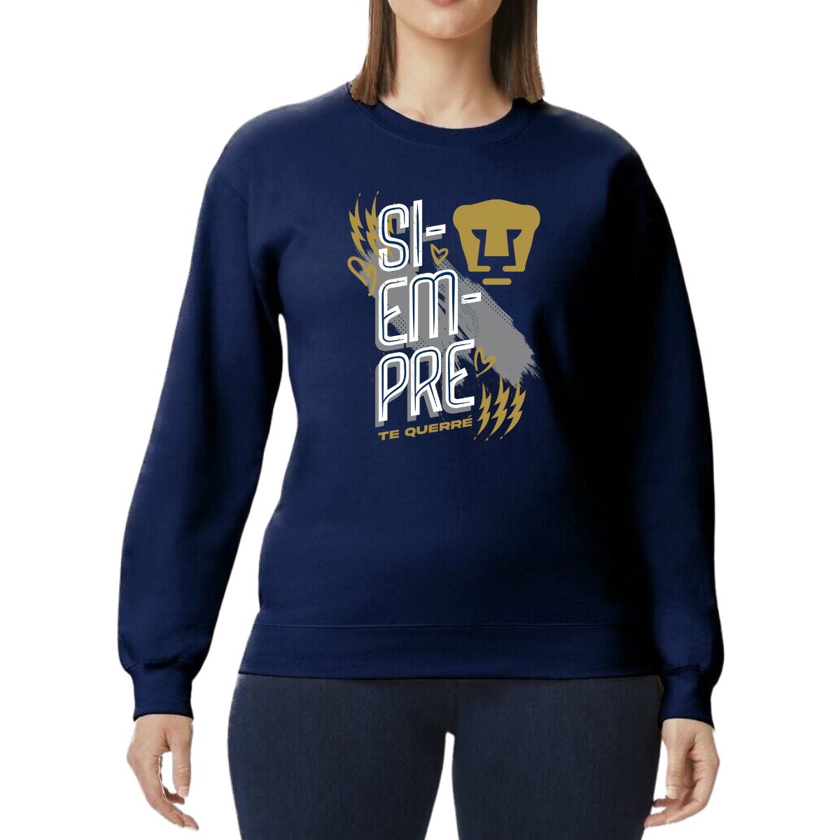 Sudadera Mujer Pumas UNAM Siempre te querré