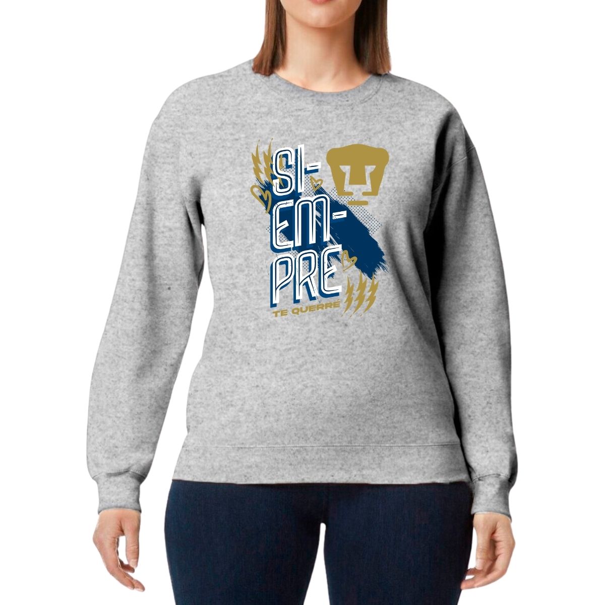 Sudadera Mujer Pumas UNAM Siempre te querré