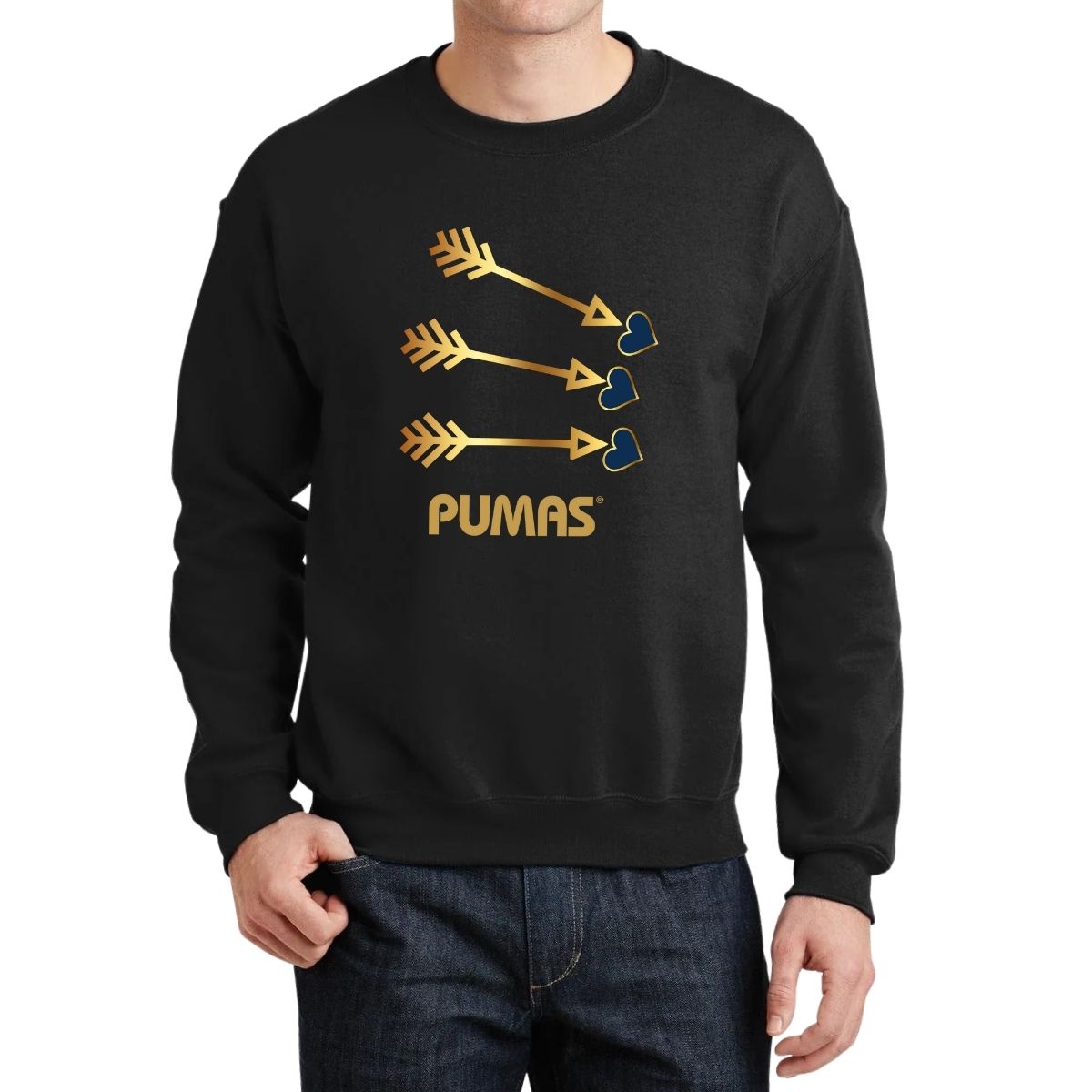 Sudadera Hombre Pumas UNAM Cupido