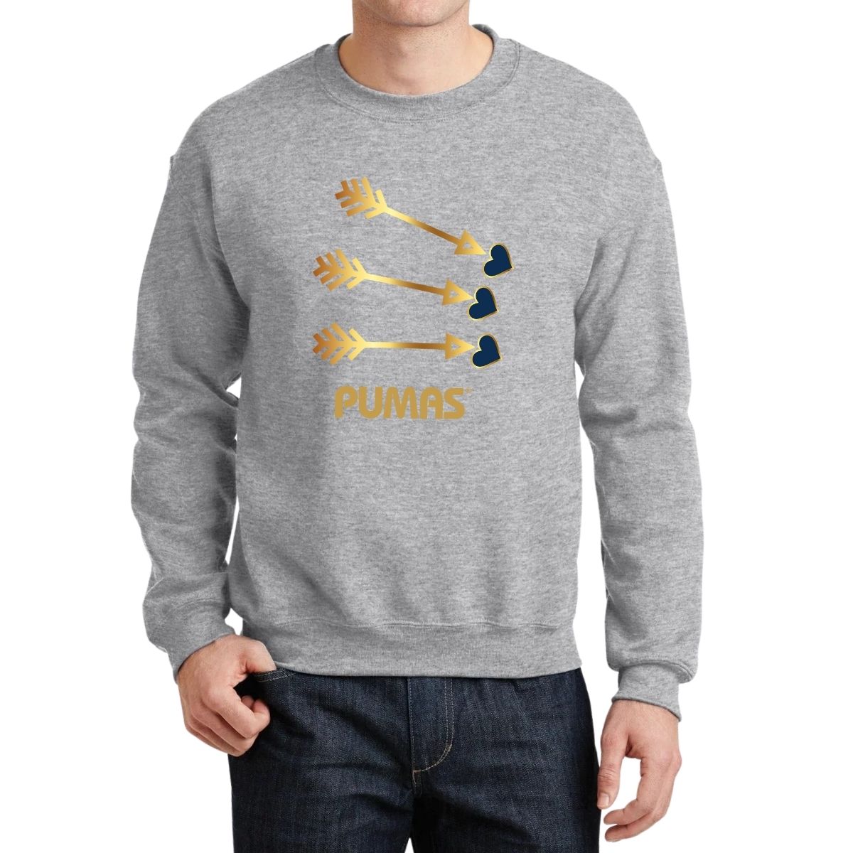 Sudadera Hombre Pumas UNAM Cupido