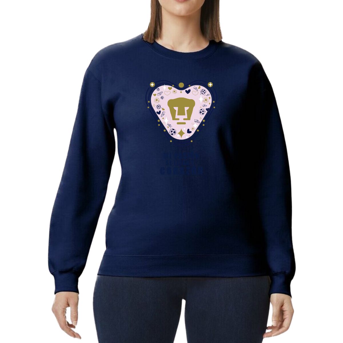 Sudadera Mujer Pumas UNAM Mi pasión