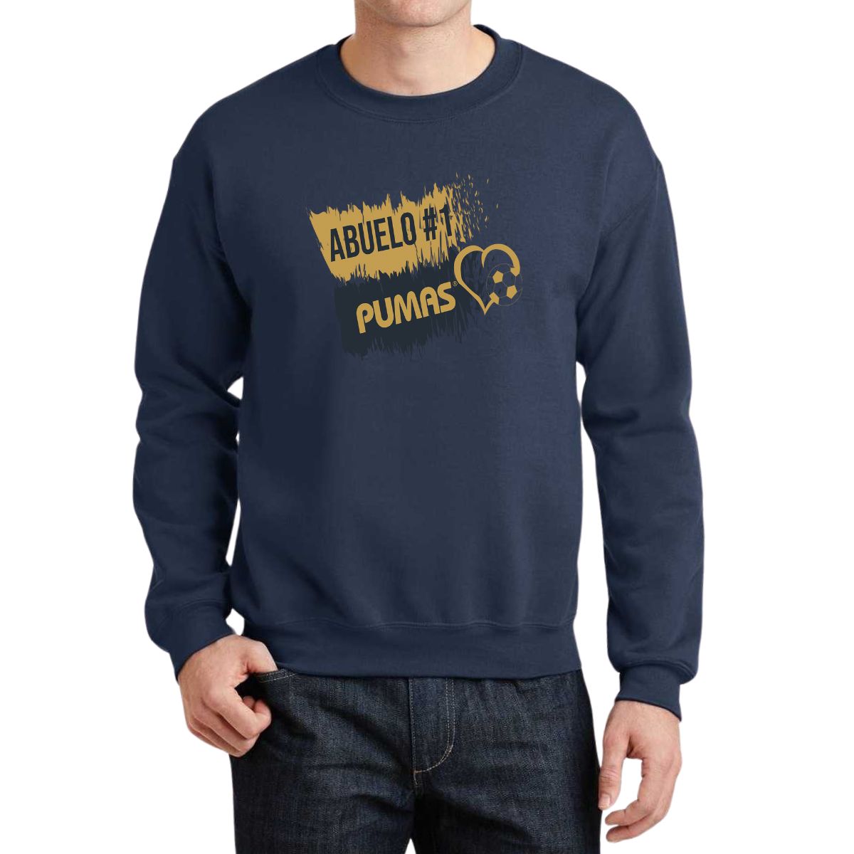 Sudadera Hombre Pumas UNAM Abuelo No 1