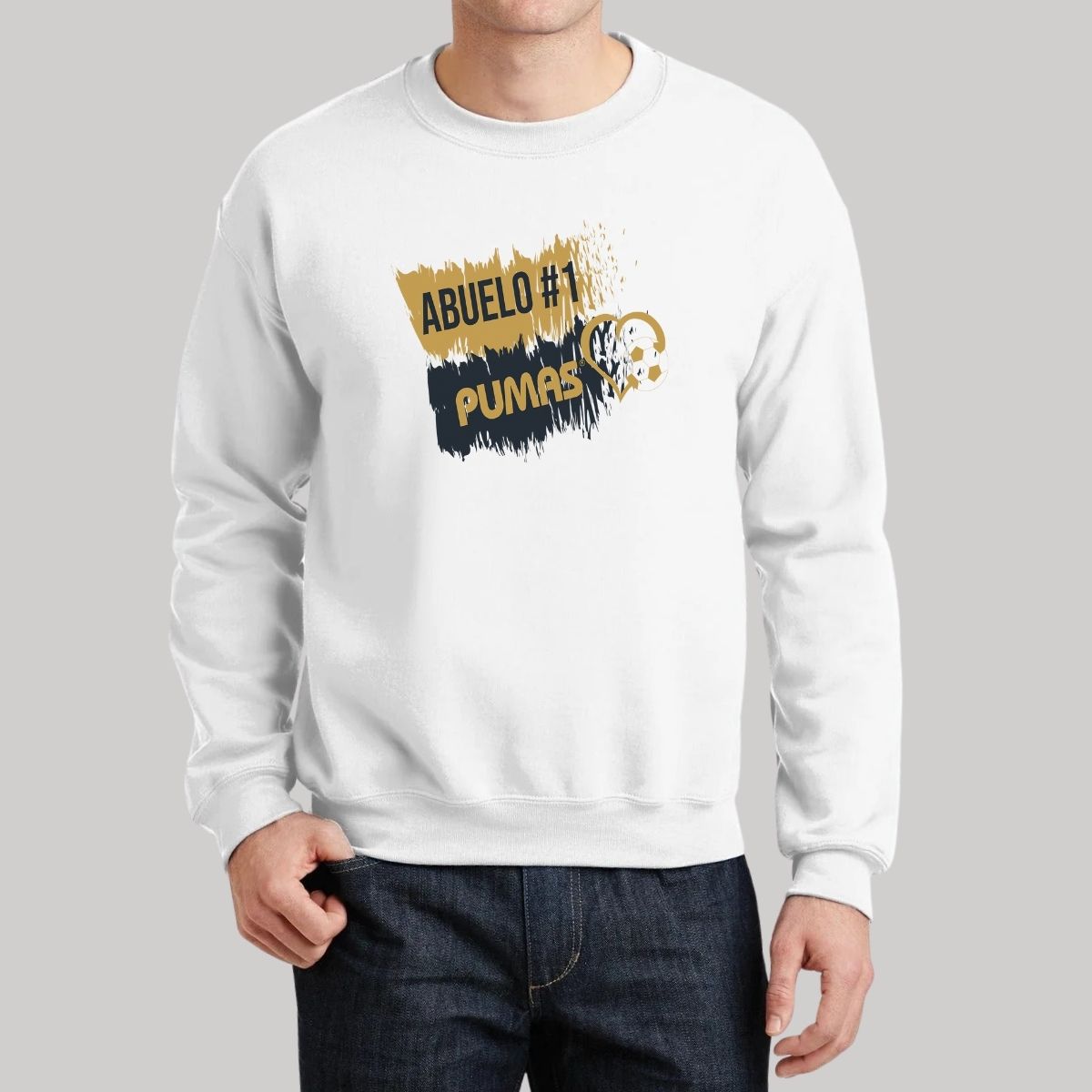 Sudadera Hombre Pumas UNAM Abuelo No 1