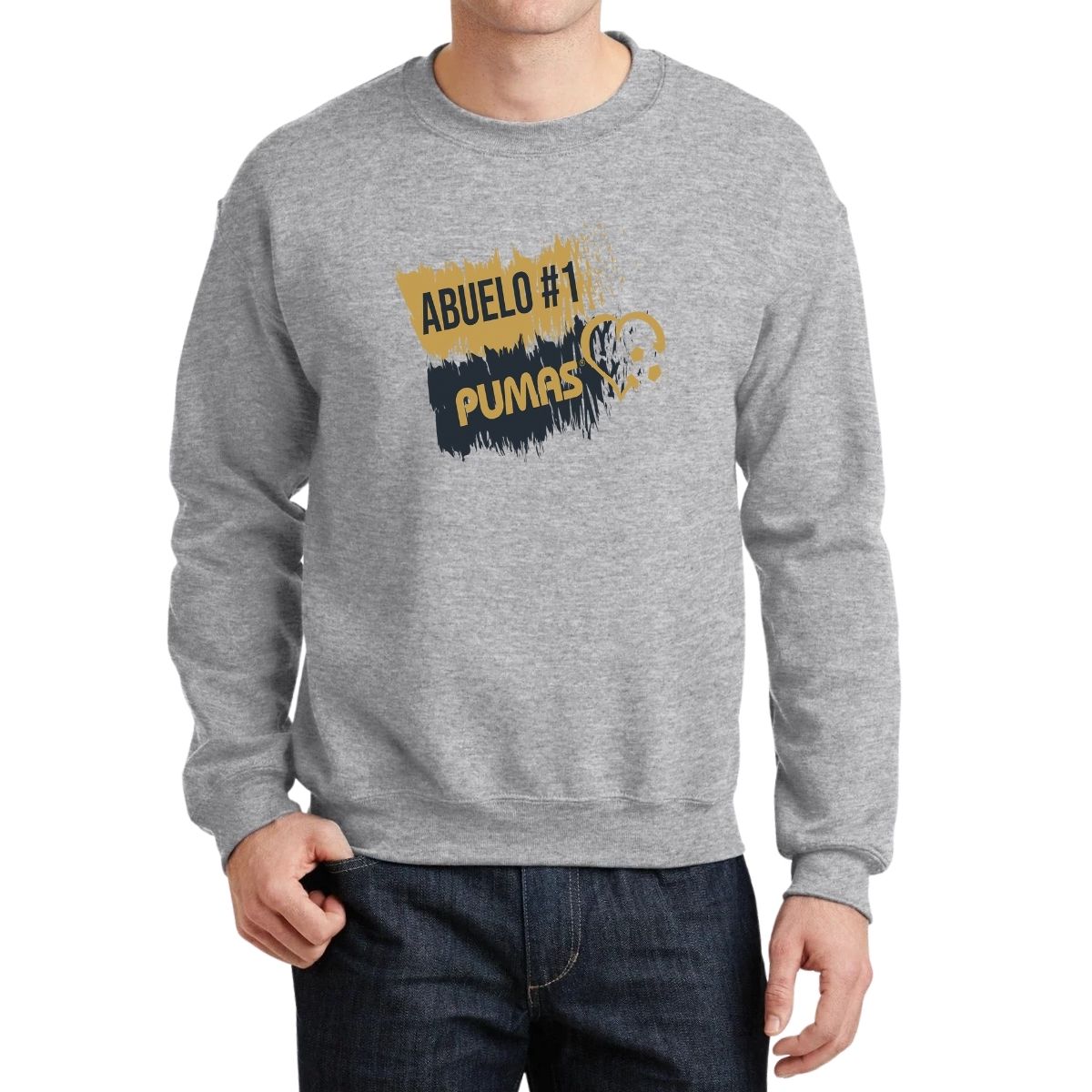 Sudadera Hombre Pumas UNAM Abuelo No 1