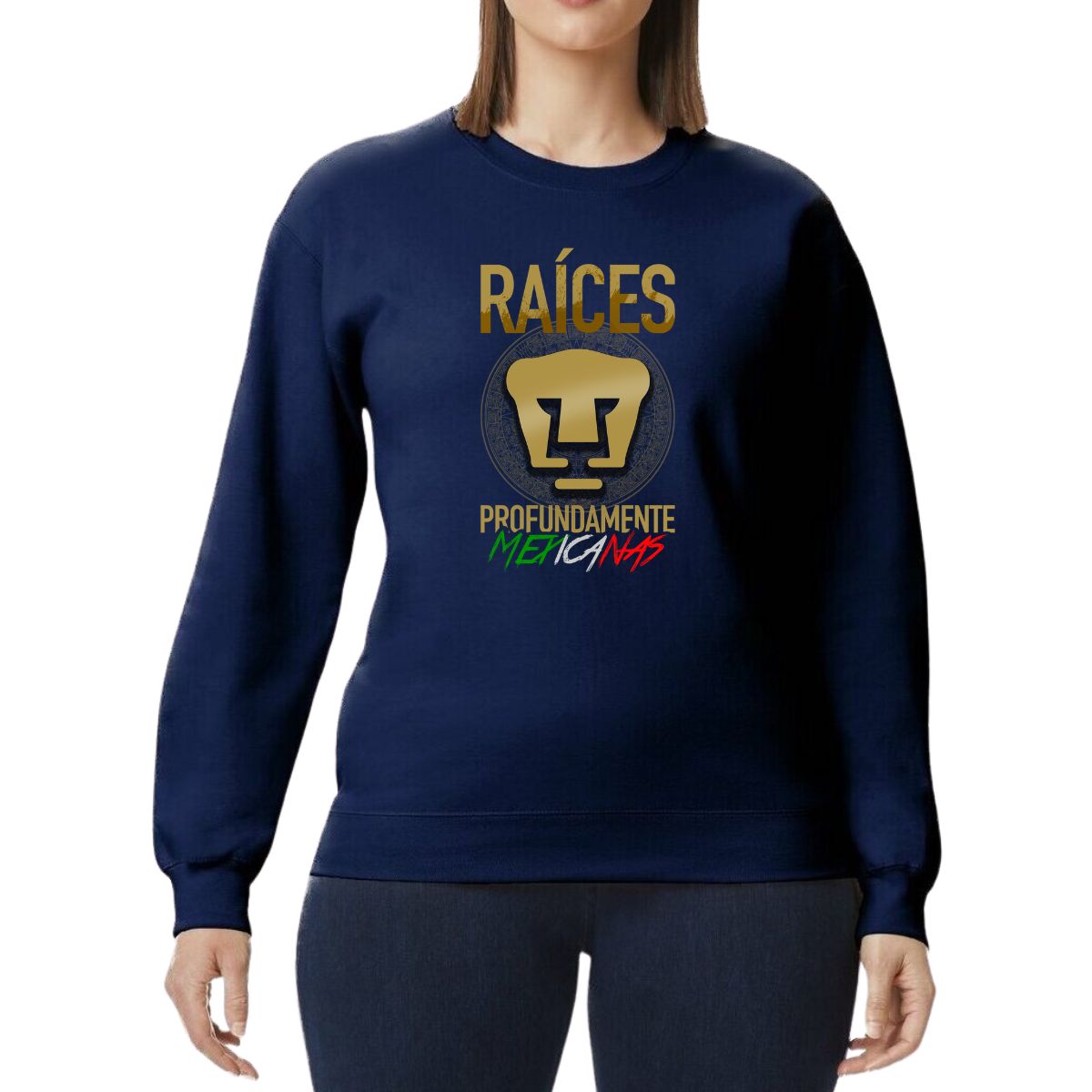 Sudadera Mujer Pumas UNAM Raíces