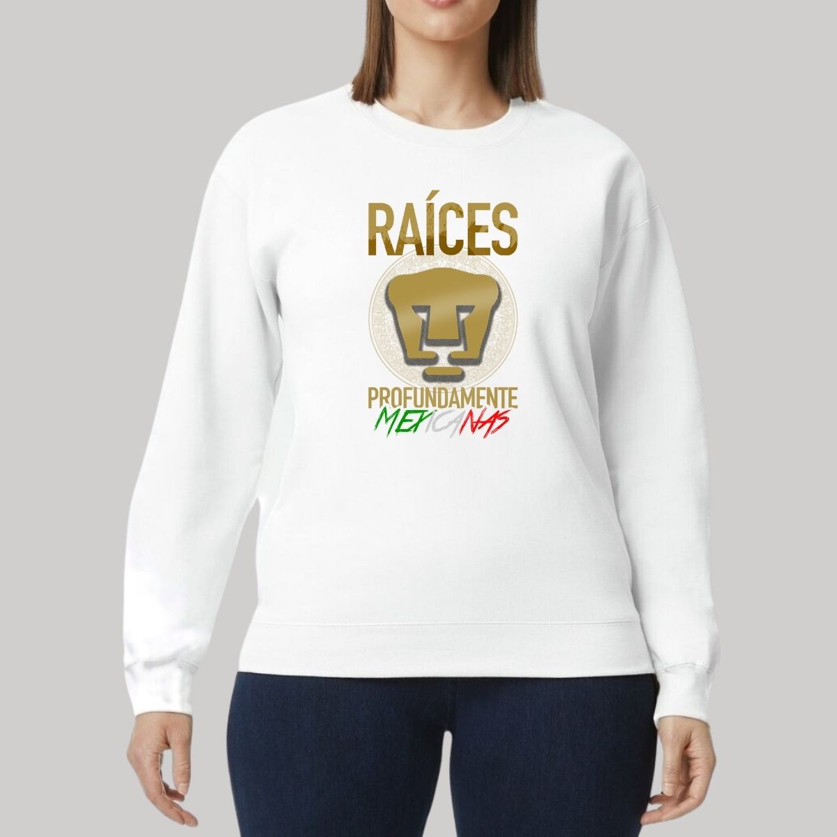 Sudadera Mujer Pumas UNAM Raíces