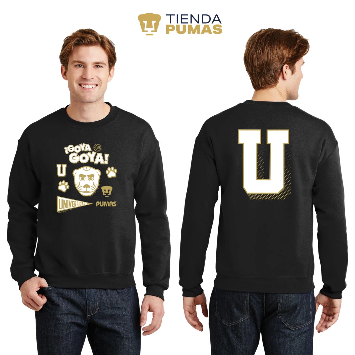 Sudadera Unisex Pumas UNAM Goyo Universidad