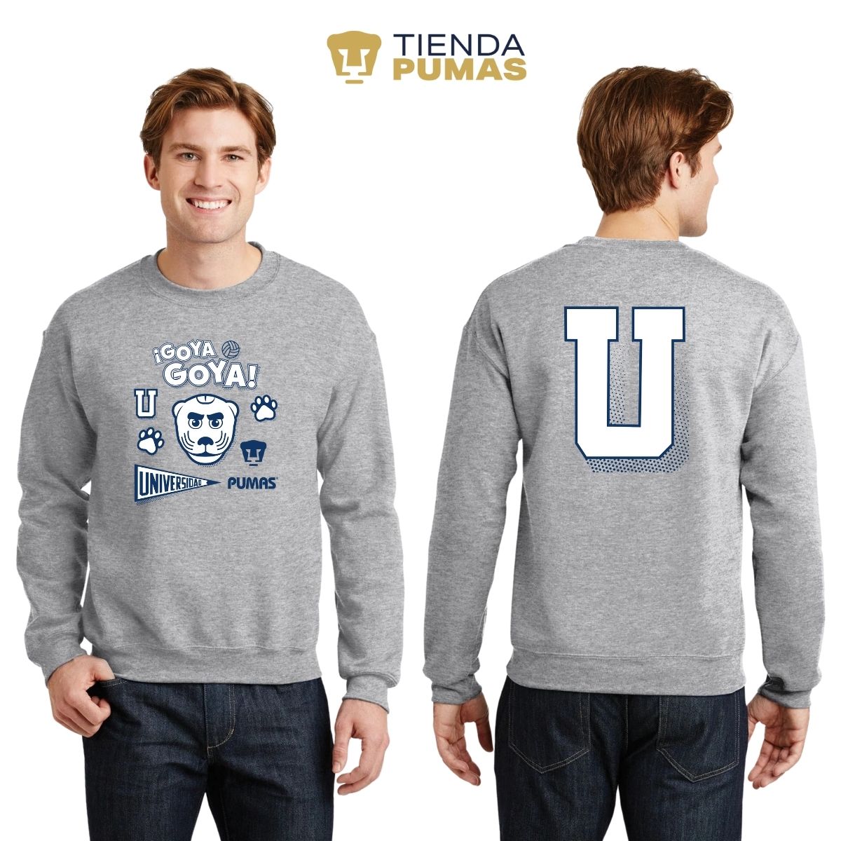 Sudadera Unisex Pumas UNAM Goyo Universidad