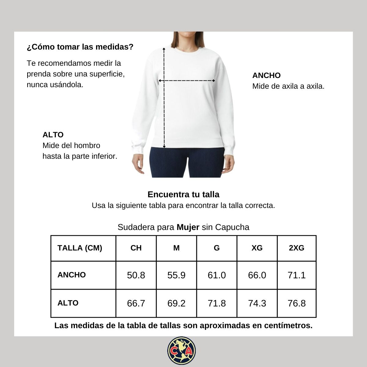 Sudadera Mujer América Campeón