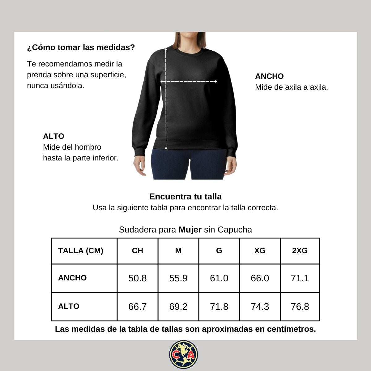 Sudadera Mujer América Campeón