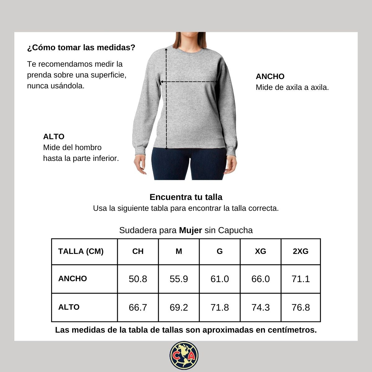 Sudadera Mujer América Campeón