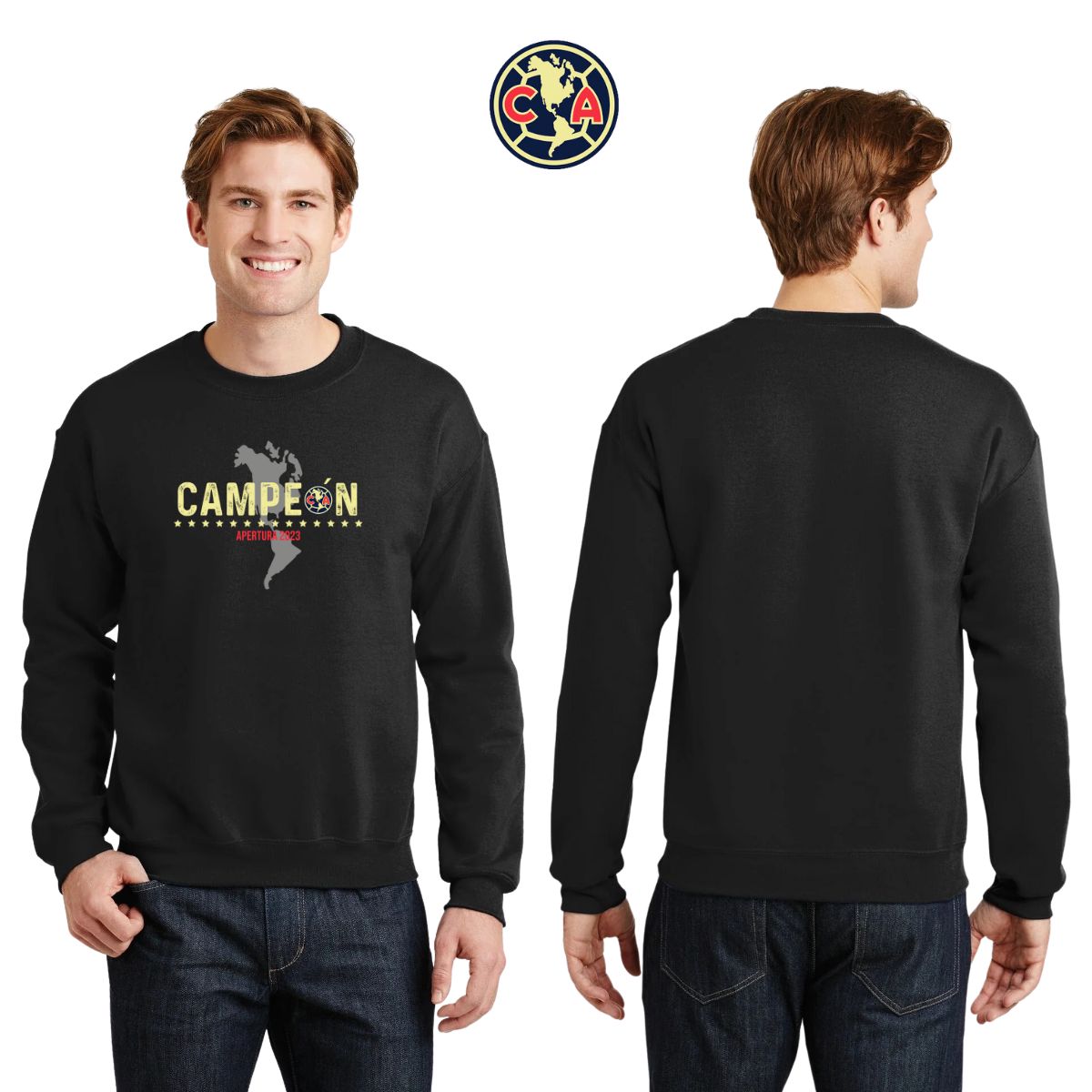 Sudadera Hombre América Campeón AP 2023