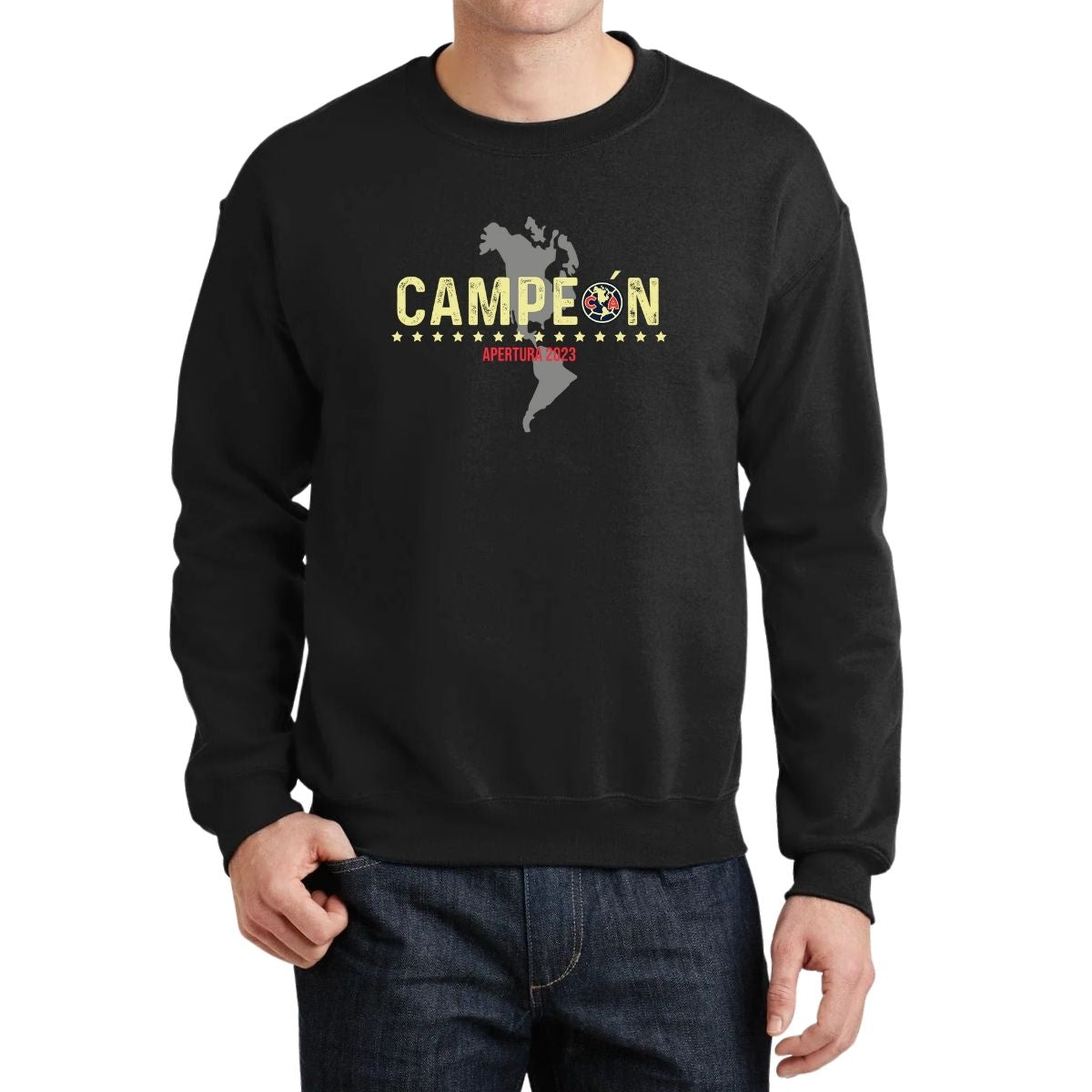 Sudadera Hombre América Campeón AP 2023