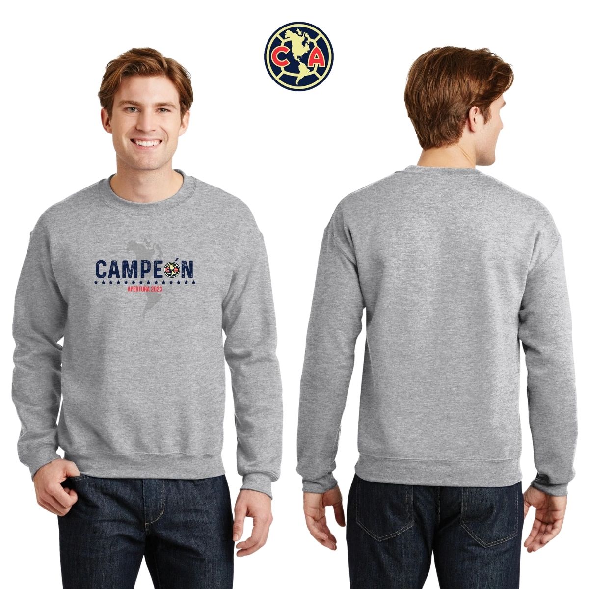 Sudadera Hombre América Campeón AP 2023