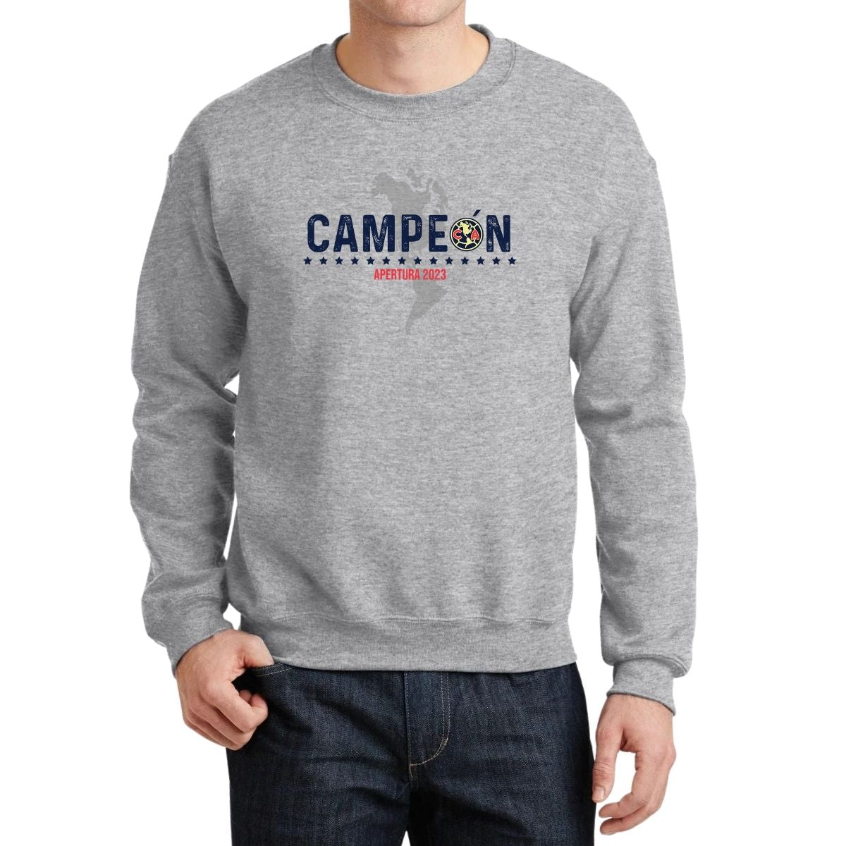 Sudadera Hombre América Campeón AP 2023