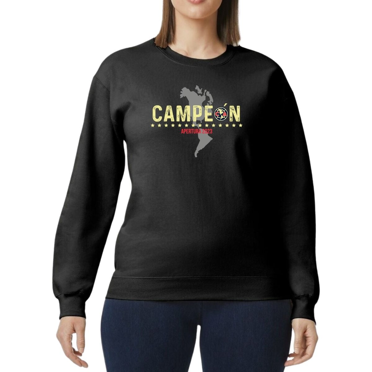 Sudadera Mujer América Campeón AP 2023