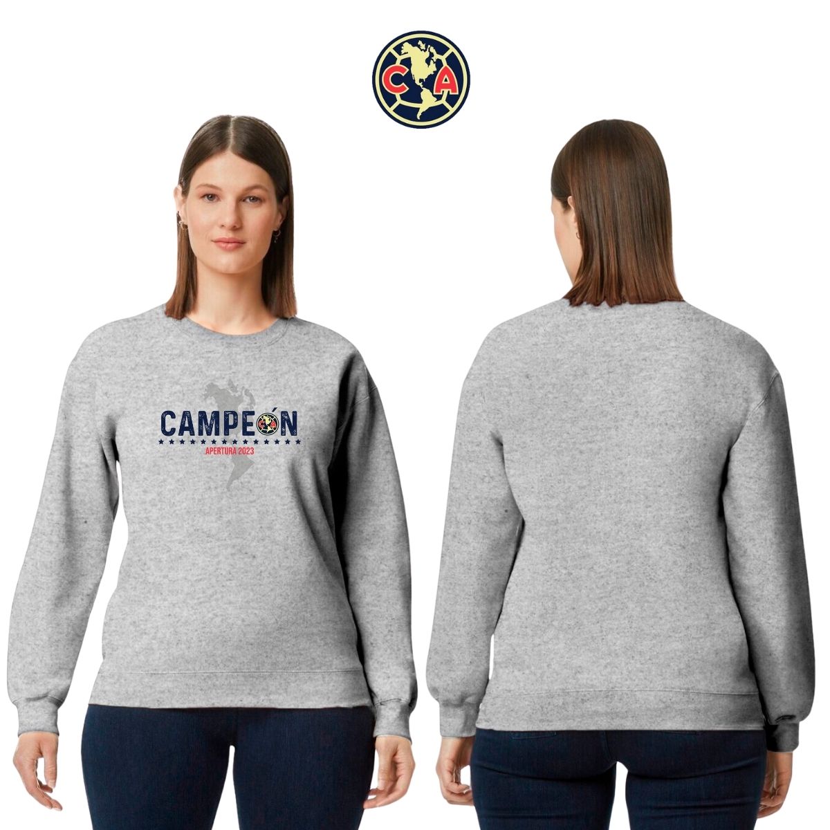 Sudadera Mujer América Campeón AP 2023