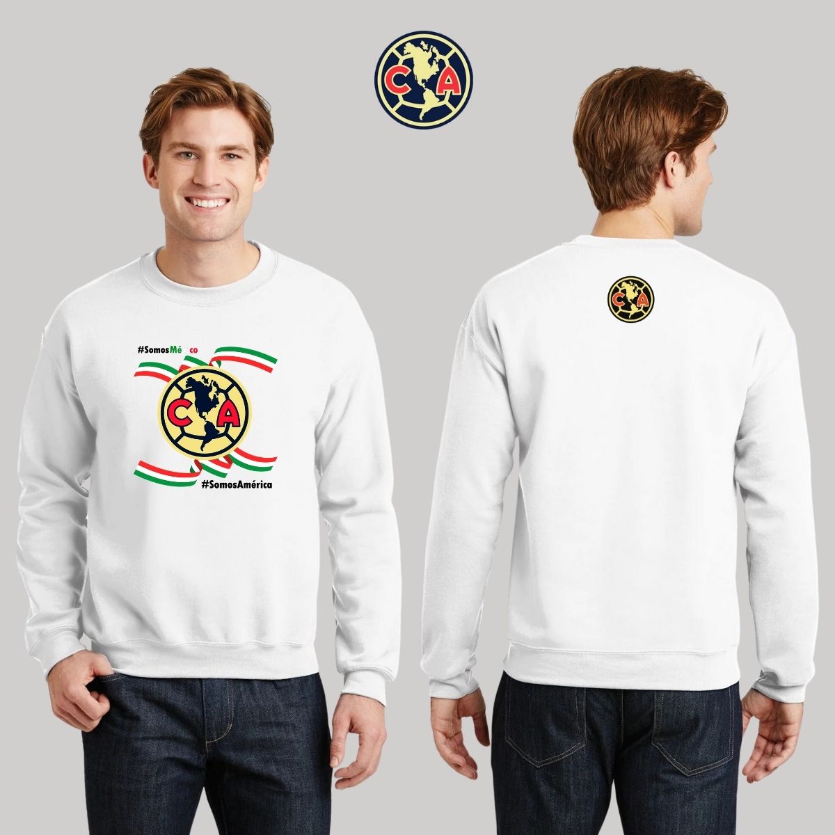 Sudadera Hombre América Independencia México