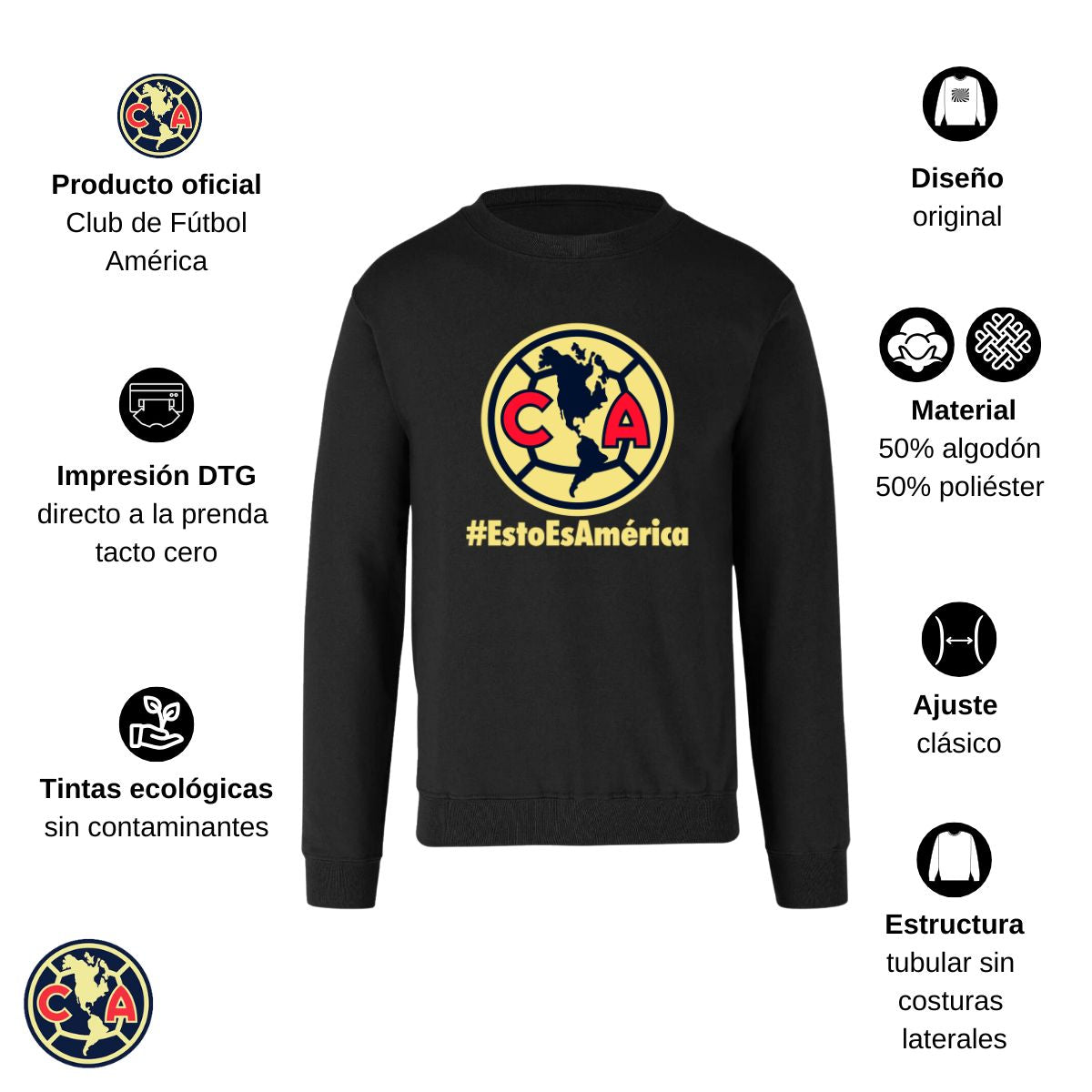 Sudadera Hombre América Esto es América