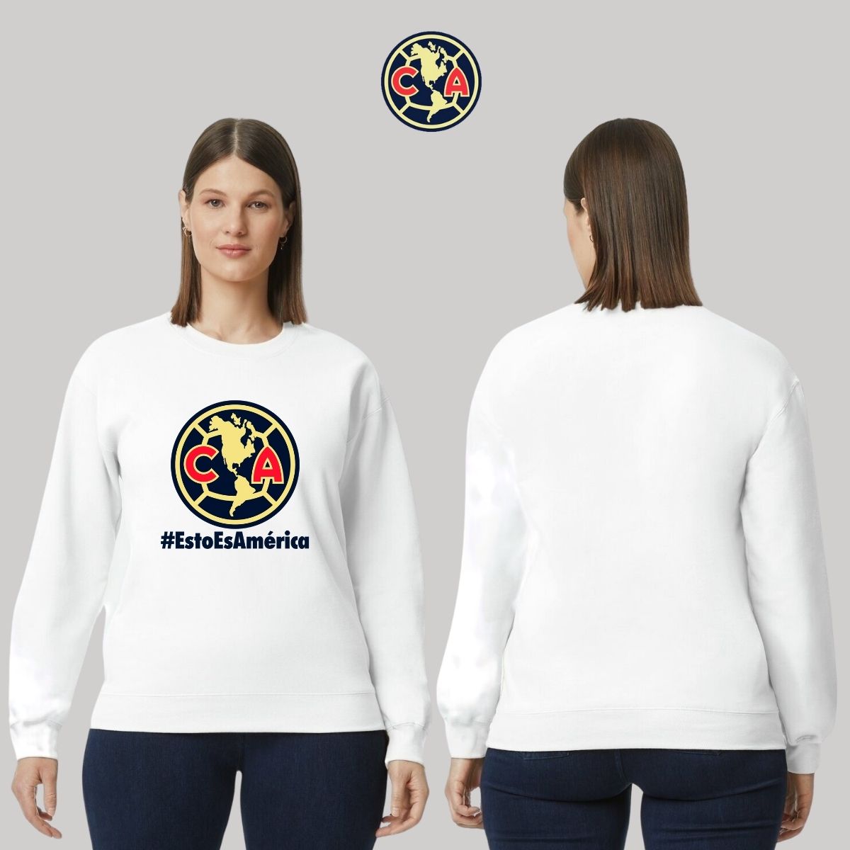 Sudadera Mujer América Esto es América