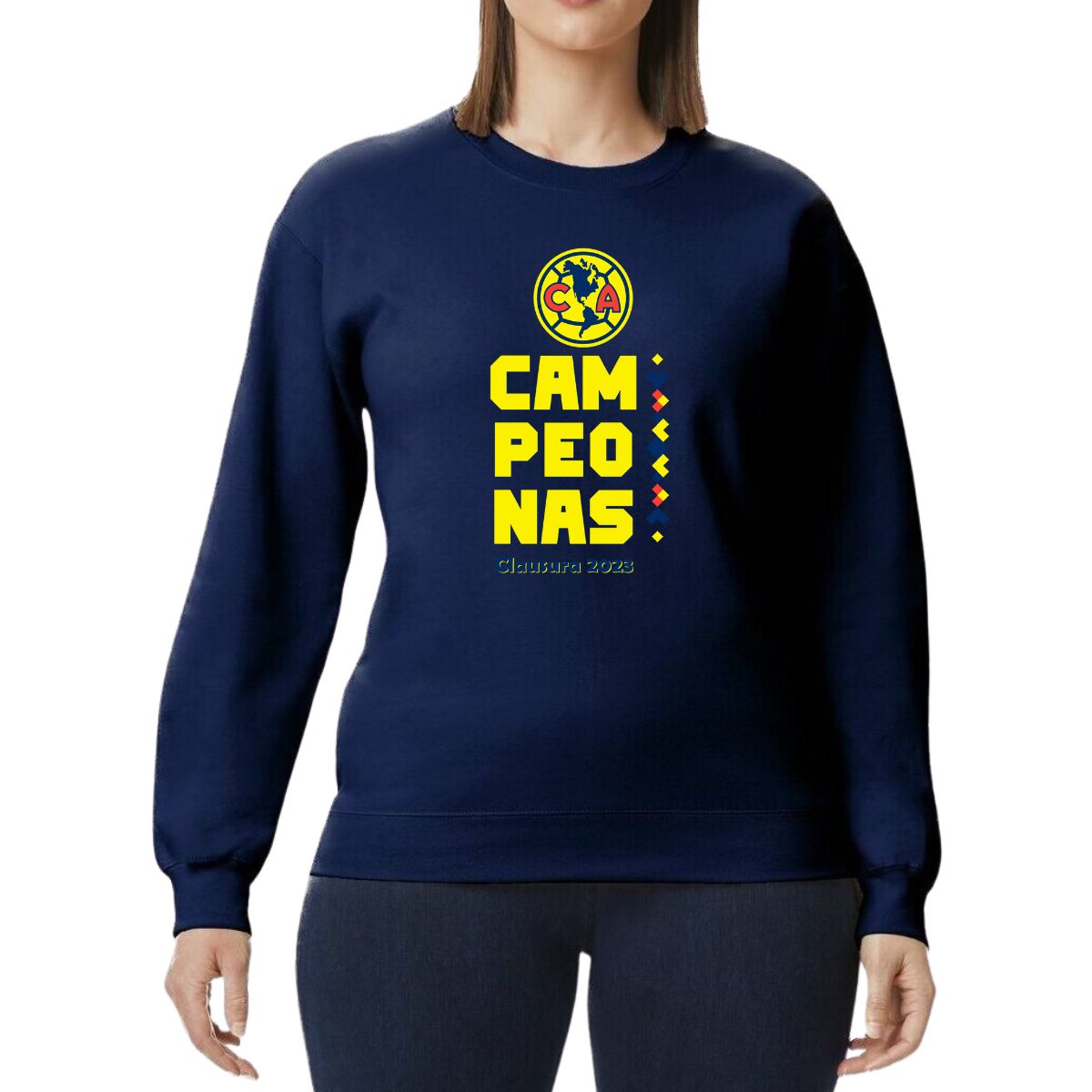 Sudadera Mujer América Campeonas Cl 2023