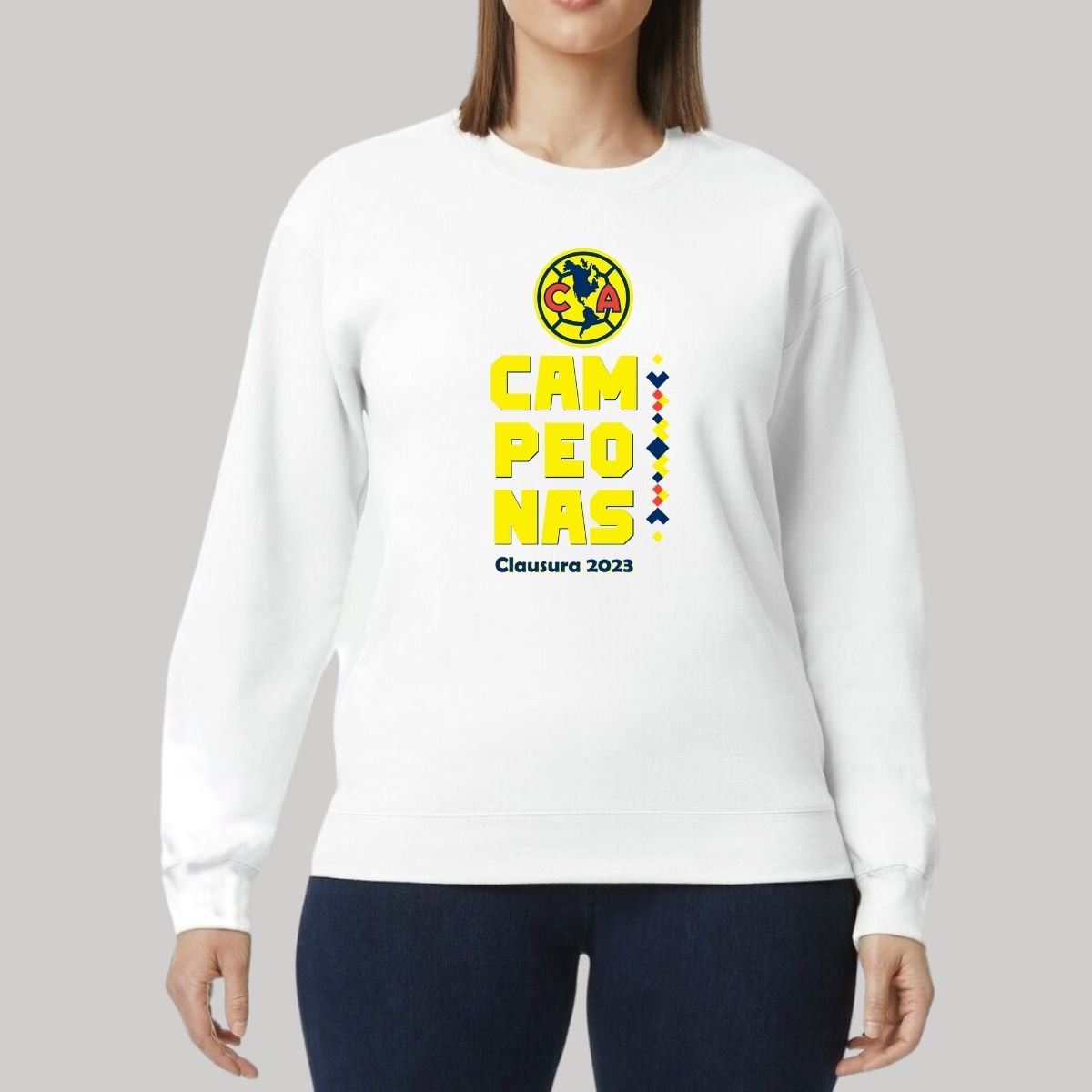 Sudadera Mujer América Campeonas Cl 2023