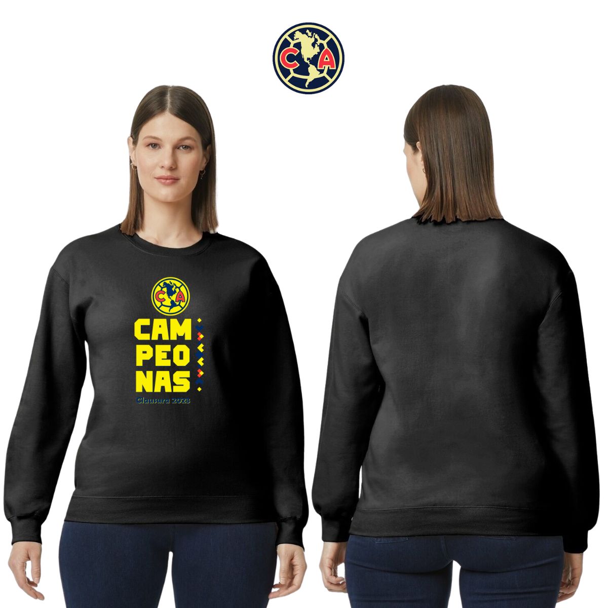 Sudadera Mujer América Campeonas Cl 2023