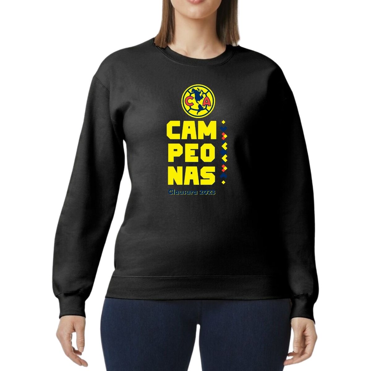 Sudadera Mujer América Campeonas Cl 2023