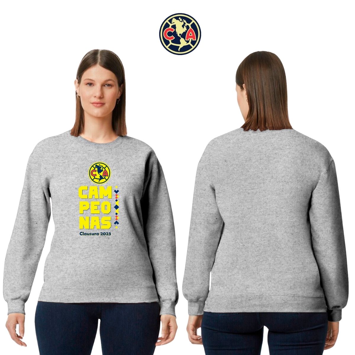 Sudadera Mujer América Campeonas Cl 2023