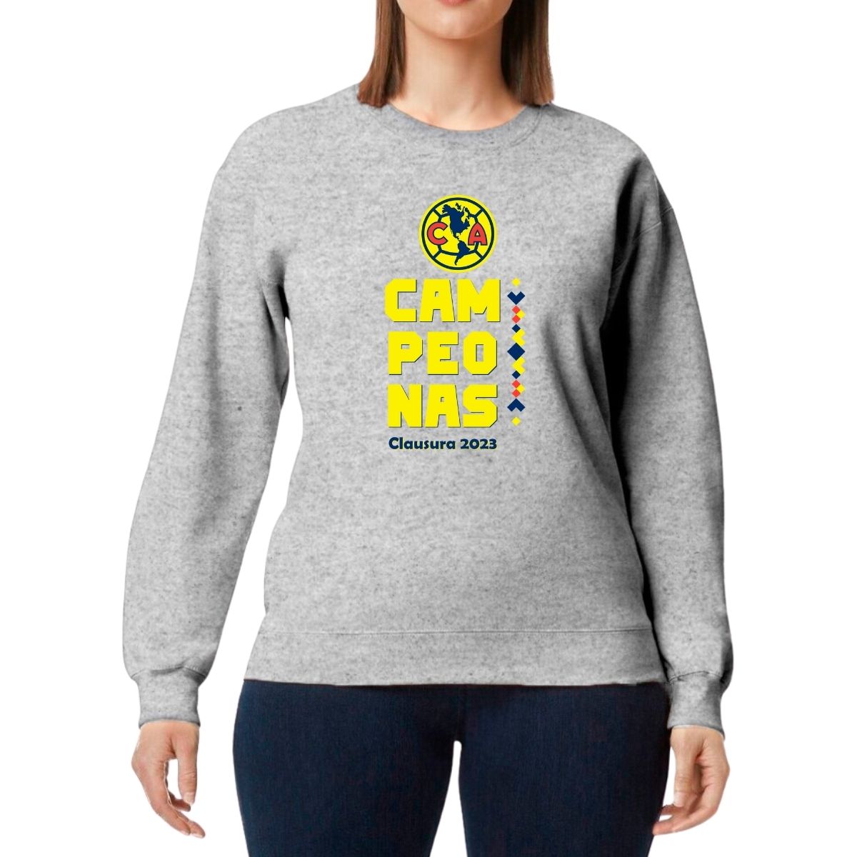 Sudadera Mujer América Campeonas Cl 2023