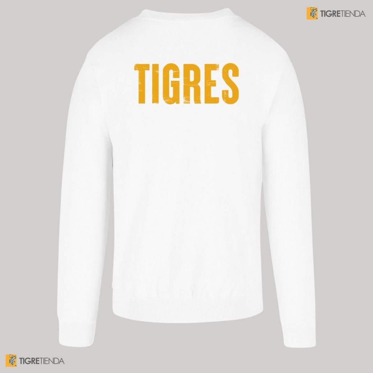 Sudadera Hombre Tigres UANL Logo U Amarillo