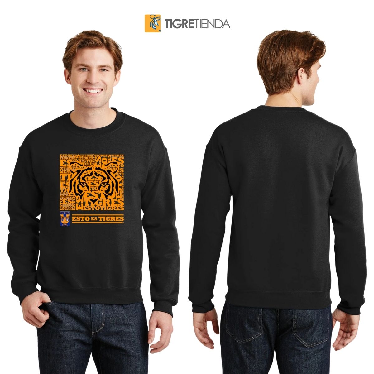 Sudadera Hombre Tigres UANL Esto es Tigres