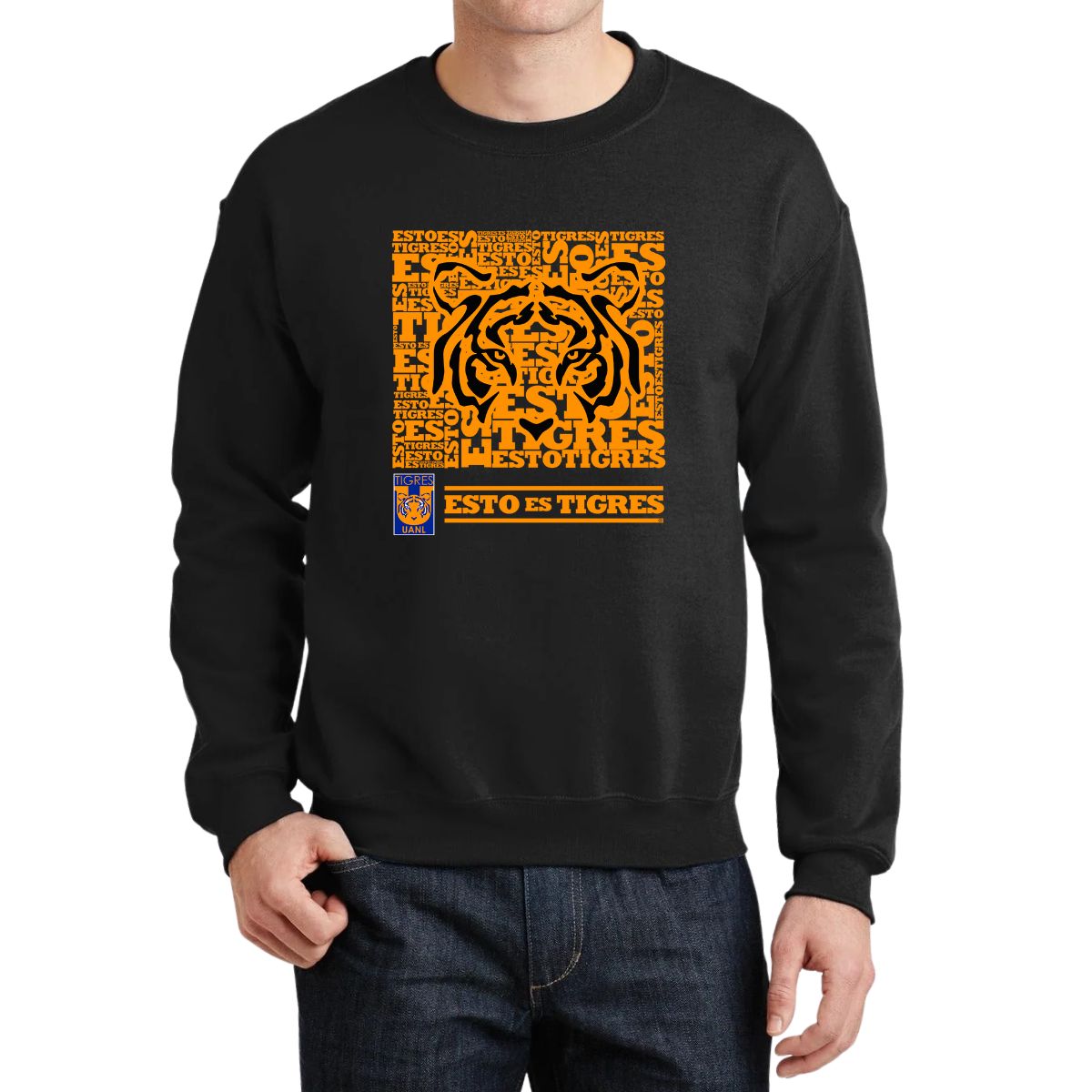 Sudadera Hombre Tigres UANL Esto es Tigres