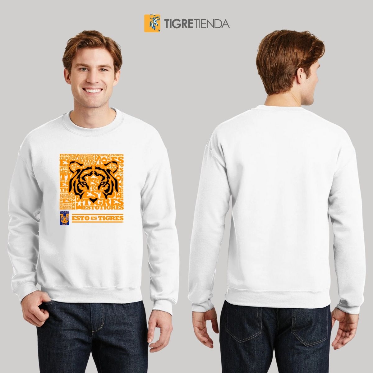 Sudadera Hombre Tigres UANL Esto es Tigres