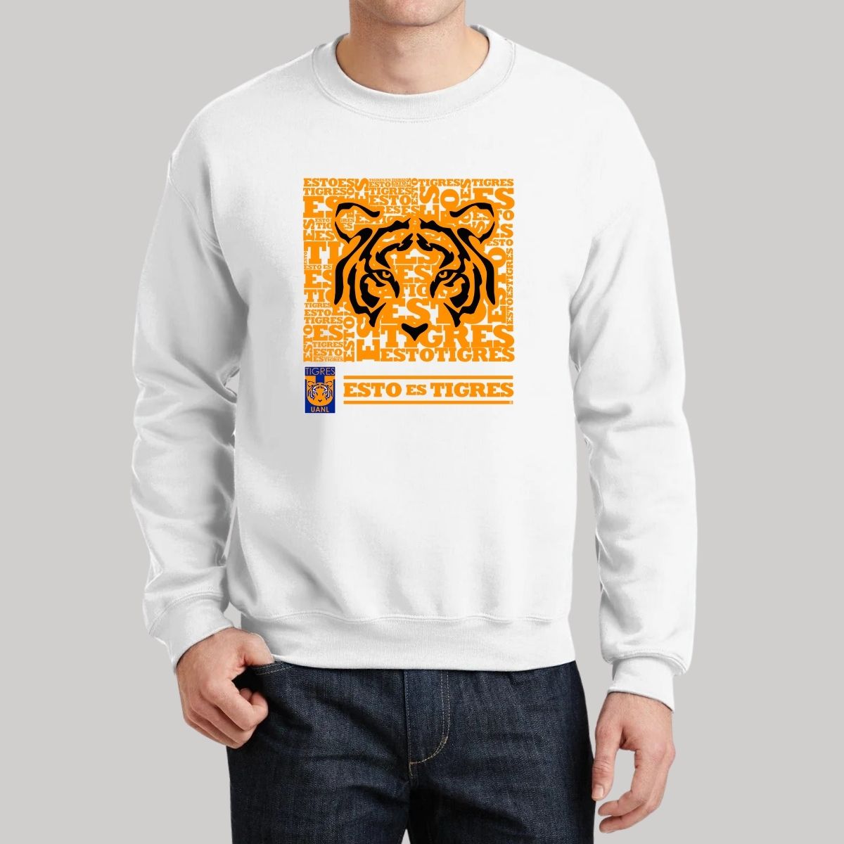 Sudadera Hombre Tigres UANL Esto es Tigres