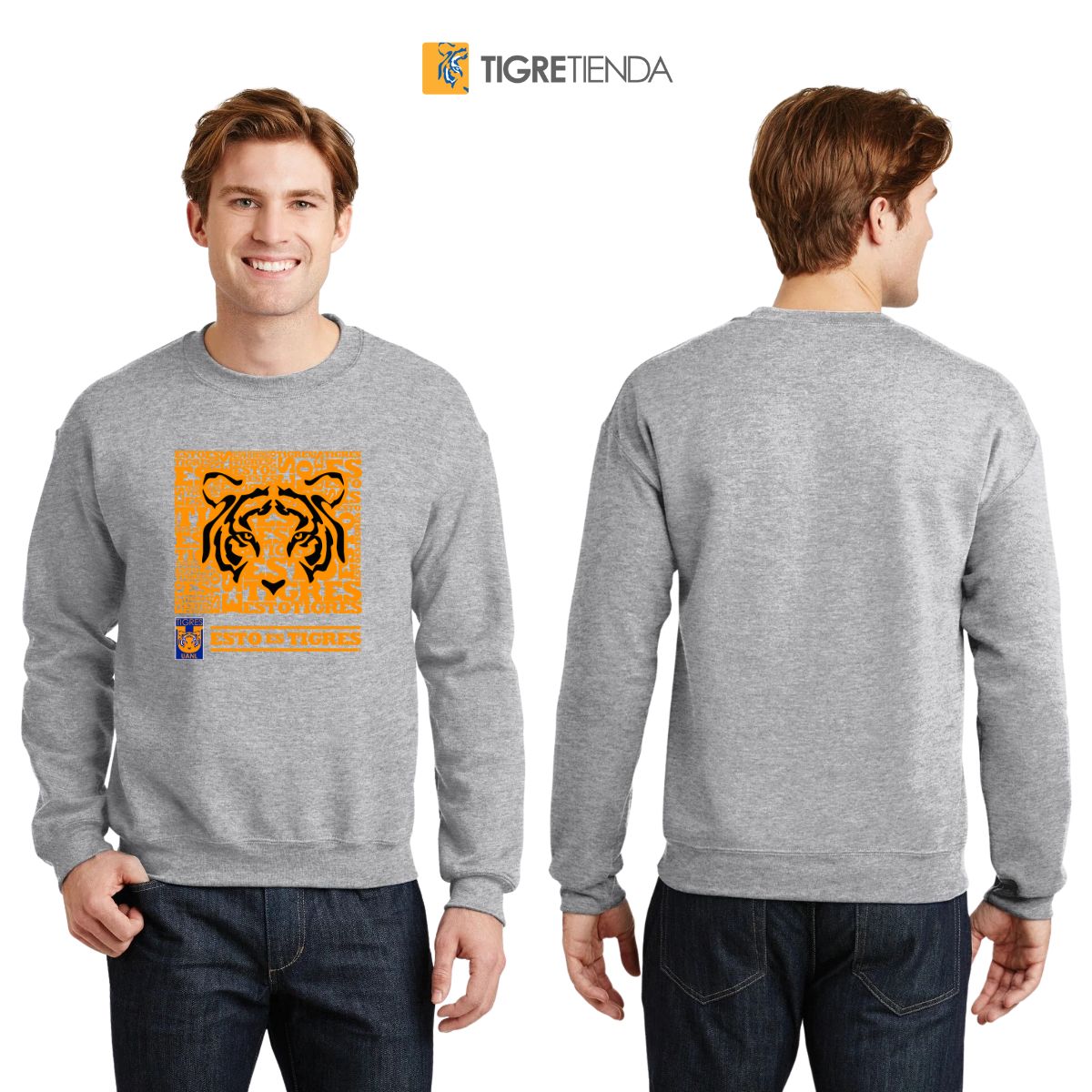 Sudadera Hombre Tigres UANL Esto es Tigres