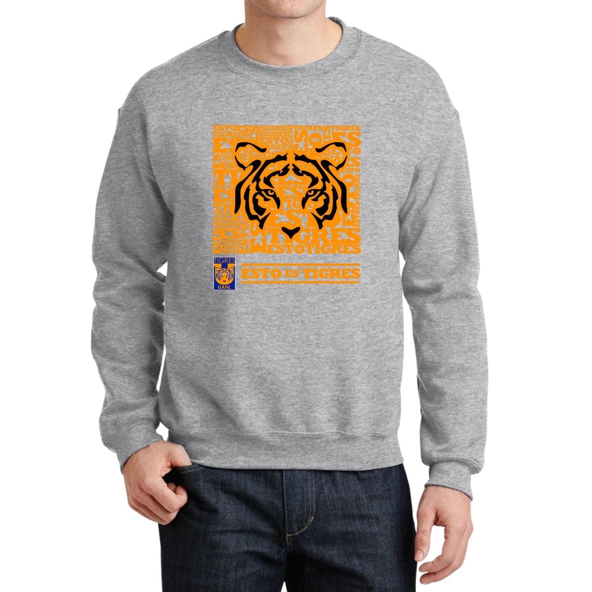 Sudadera Hombre Tigres UANL Esto es Tigres