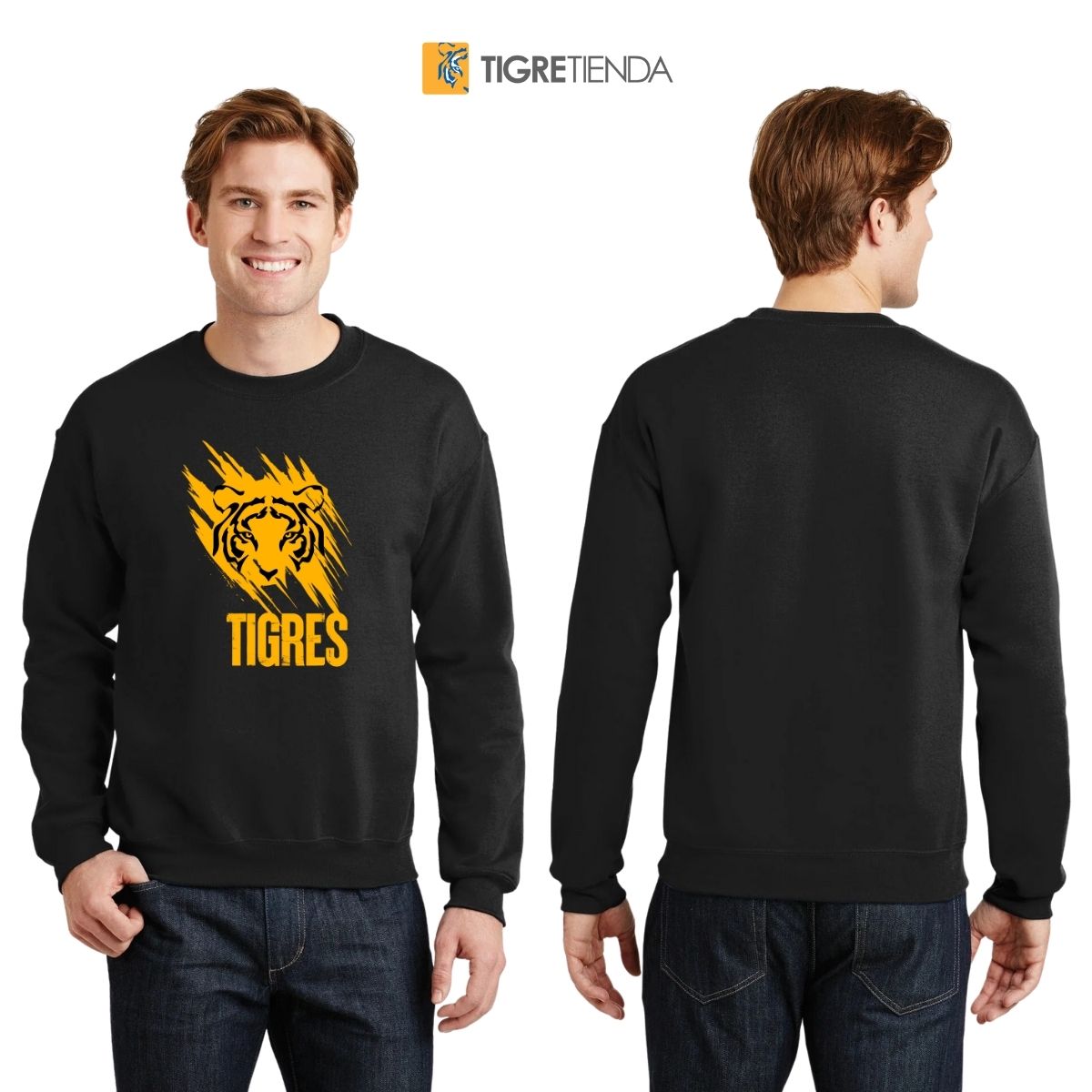 Sudadera Hombre Tigres UANL Rostro