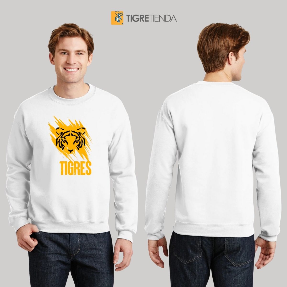 Sudadera Hombre Tigres UANL Rostro