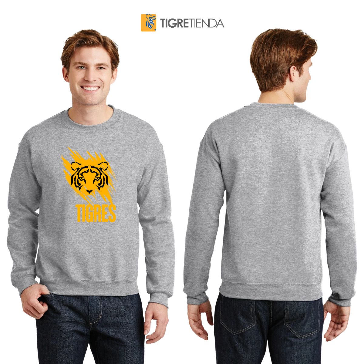 Sudadera Hombre Tigres UANL Rostro