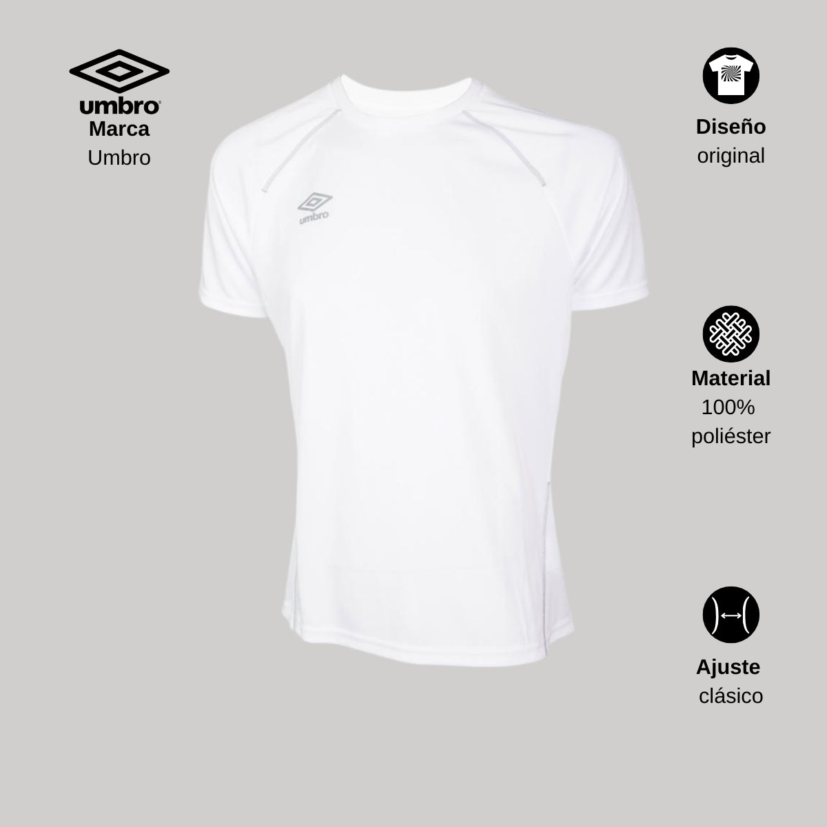 Playera Jersey Entrenamiento Hombre Umbro 55370UCUE