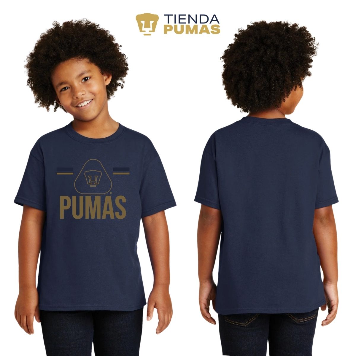 Playera Niños Pumas UNAM Insignia