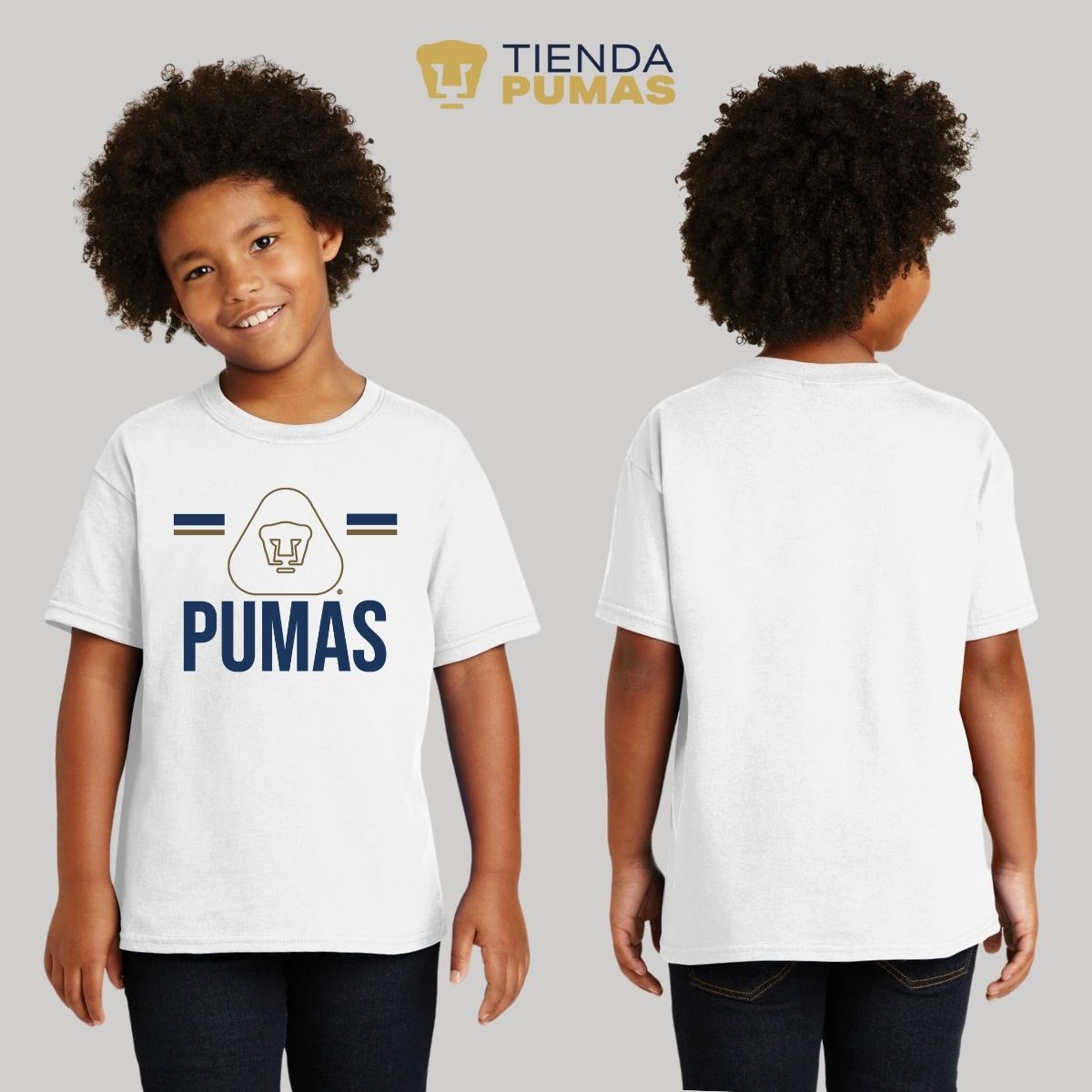 Playera Niños Pumas UNAM Insignia