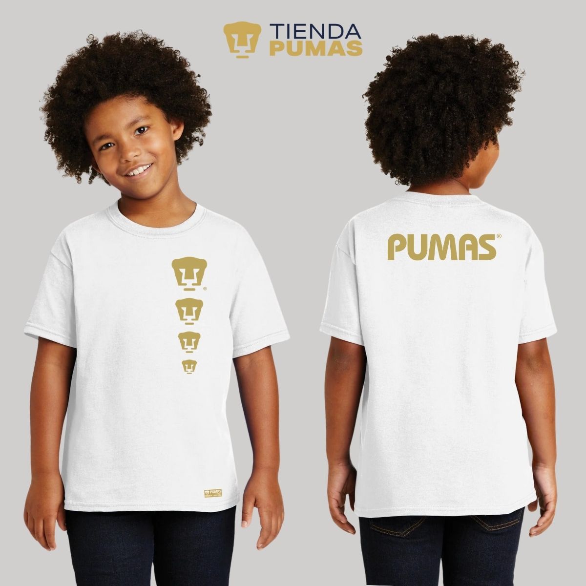 Playera Niños Pumas UNAM Ed Lmt 3 Vinil