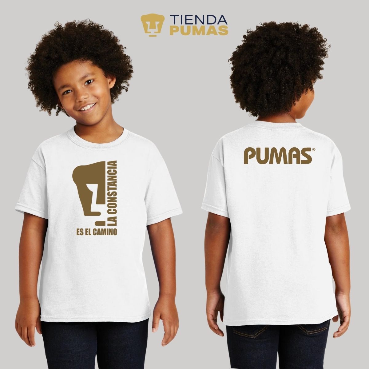 Playera Niños Pumas UNAM La constancia