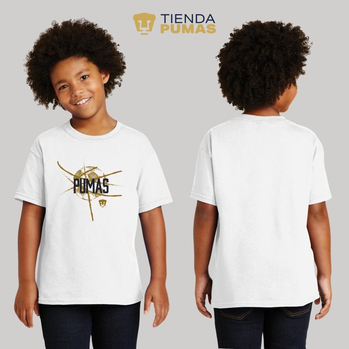 Playera Niños Pumas UNAM Balón