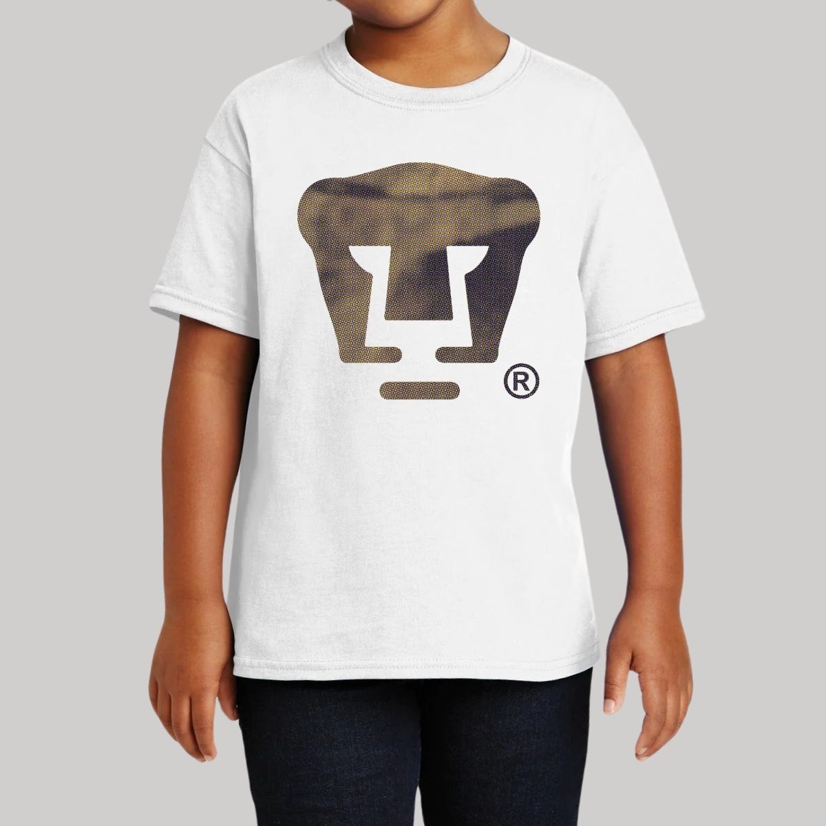 Playera Niños Pumas UNAM Logo fusión