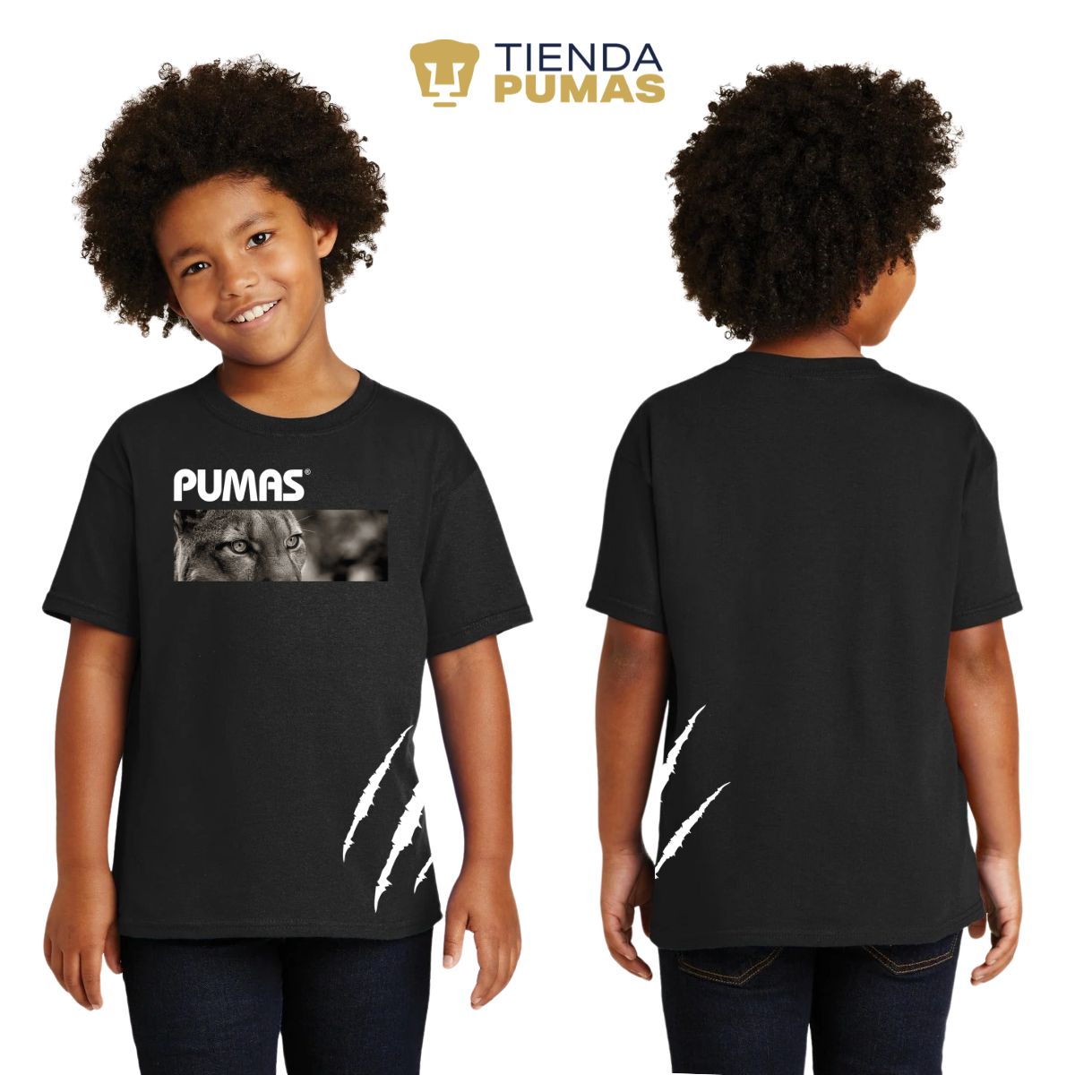 Playera Niños Pumas UNAM Enfoque